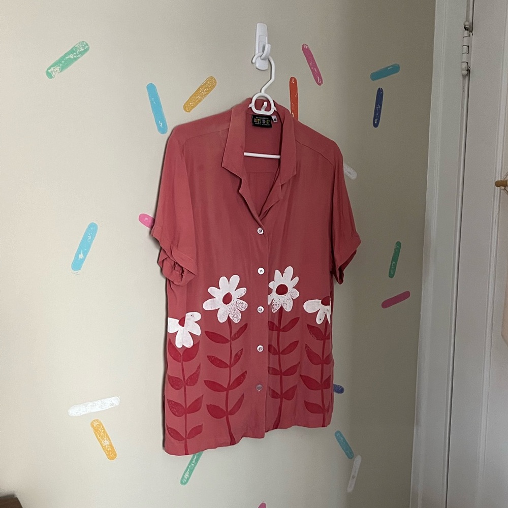 BIG BUD PRESS | paint stamp pantry button up